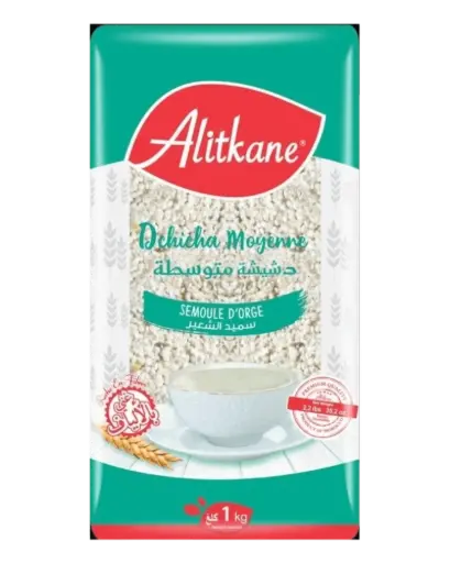 Alitkane Dchicha Semoule D'orge Moyenne 1 KG