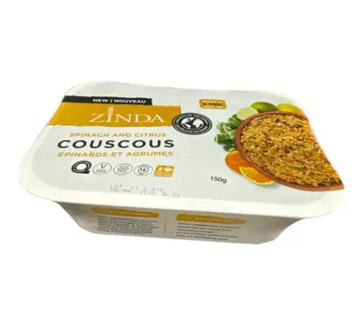 Couscous Zinda Spinch and citrus